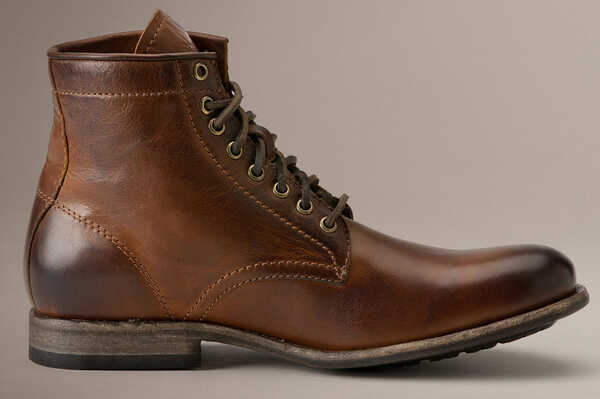 Image #2 - Frye Men's Tyler Lace-Up Boots, Cognac, hi-res