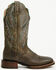 Image #2 - Dan Post Women's Kendall Western Performance Boots - Broad Square Toe, Black, hi-res