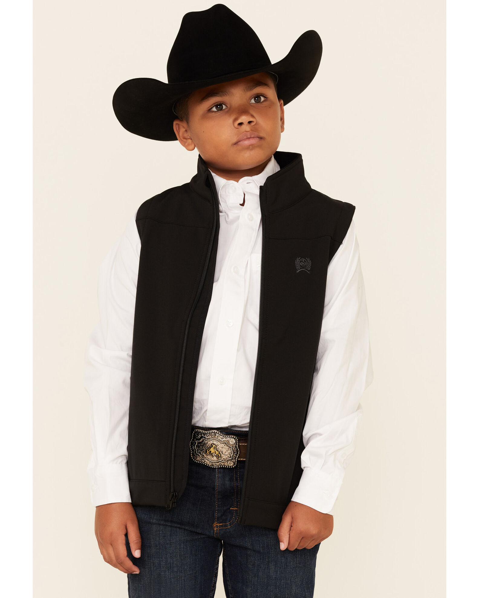 Kids cinch vest top