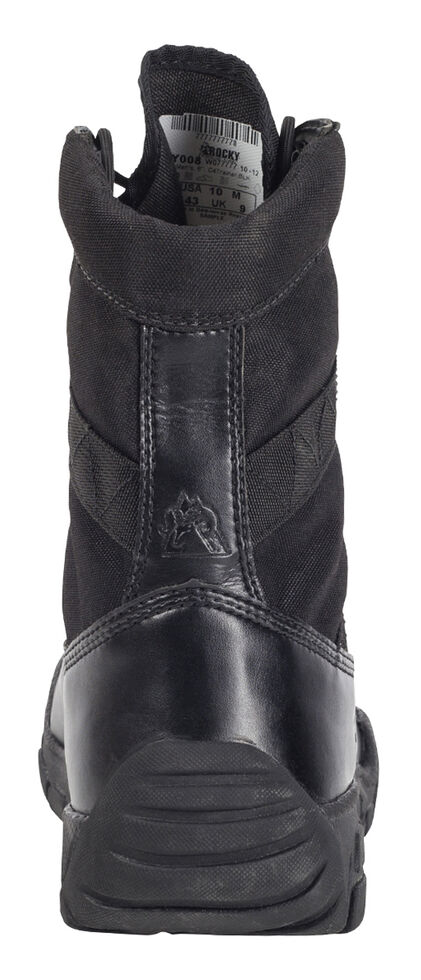 Rocky Men's C4T Military-Inspired Duty Boots, Black, hi-res