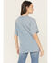 Image #4 - Rock & Roll Denim Women's Rodeo Guitar Short Sleeve Graphic Tee, Blue, hi-res