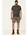 Image #1 - Flag & Anthem Men's Mini Stripe Made Flex Hybrid Shorts , Olive, hi-res