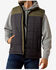 Image #1 - Ariat Men's Crius Concealed Carry Insulated Vest, Charcoal, hi-res