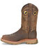Image #3 - Double H Men's Elijah Western Work Boots - Composite Toe, , hi-res