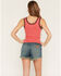 Image #4 - Blue Life Women's Lonestar Tank, Red, hi-res
