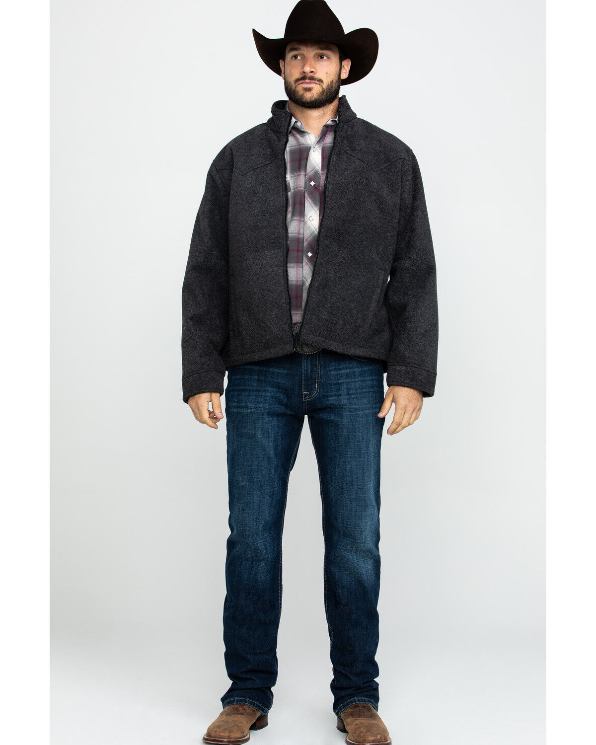 Image #6 - Outback Trading Co. Men's Oregon Jacket, Charcoal, hi-res