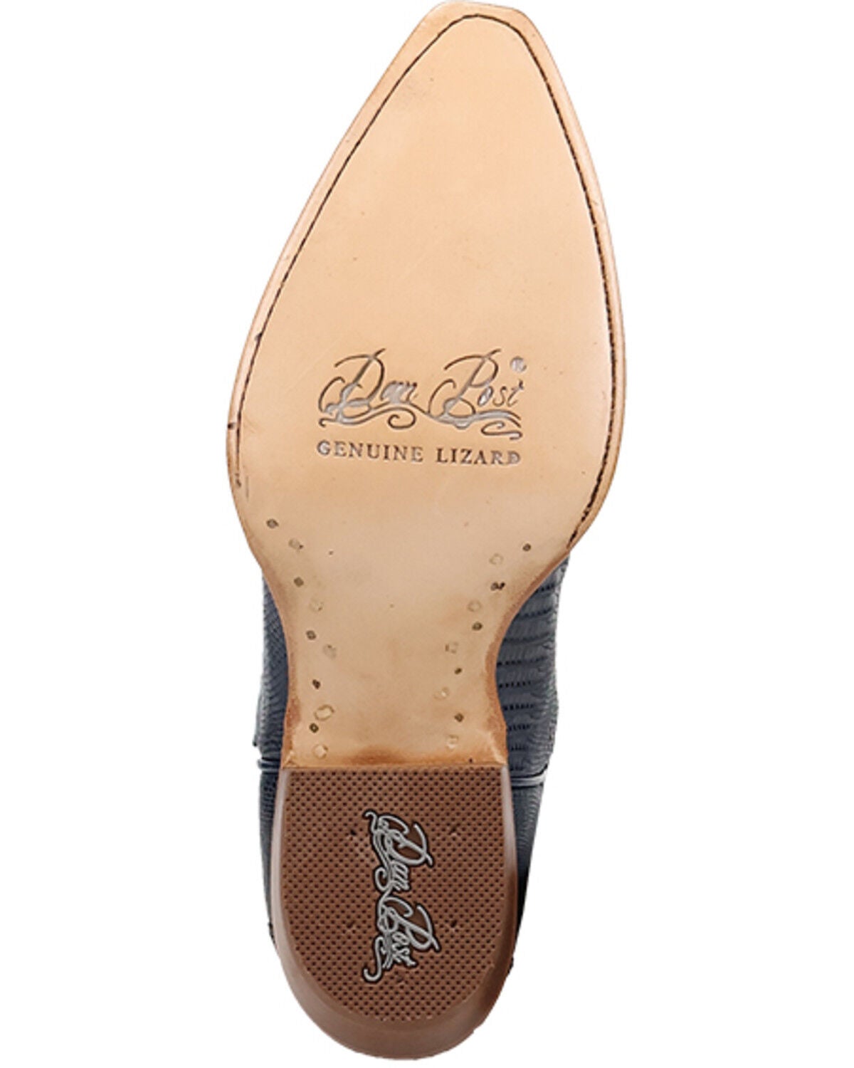 Image #7 - Dan Post Women's Tulip Exotic Lizard Western Boots - Snip Toe, Blue, hi-res