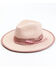 Image #1 - Shyanne Women's Rancher Tonal Fedora , Pink, hi-res