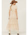 Image #4 - Mikarose Women's The Eden Antique Cream Ditsy Floral Midi Dress, , hi-res