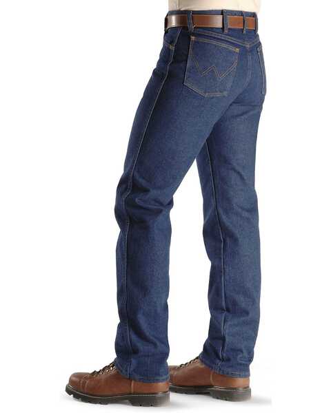 Wrangler Men's FR Original Fit Work Jeans , Denim, hi-res