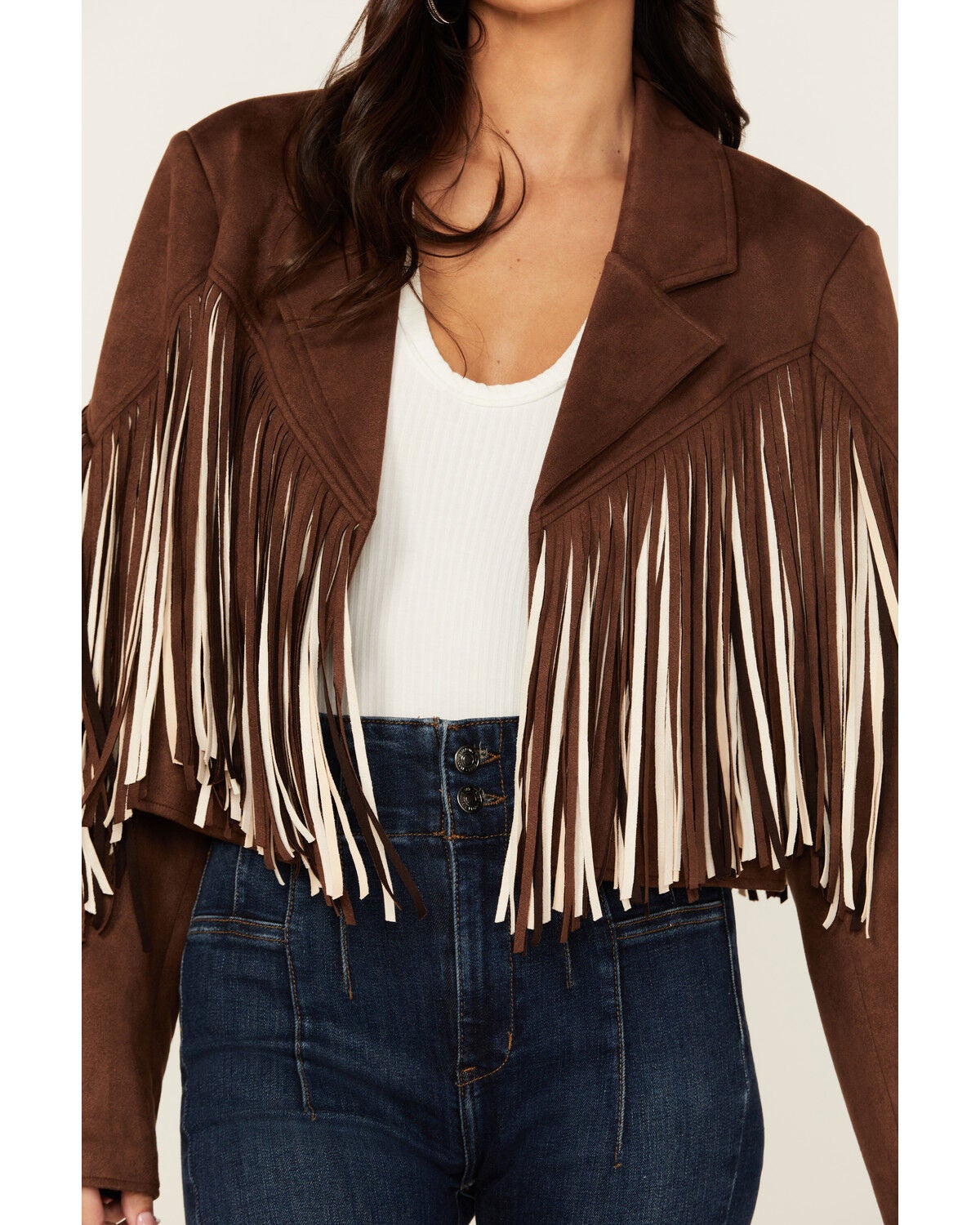 Image #3 - Saints & Hearts Women's Fringe Jacket, , hi-res