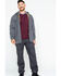 Image #6 - Hawx Men's Zip-Front Hooded Work Jacket, Charcoal, hi-res