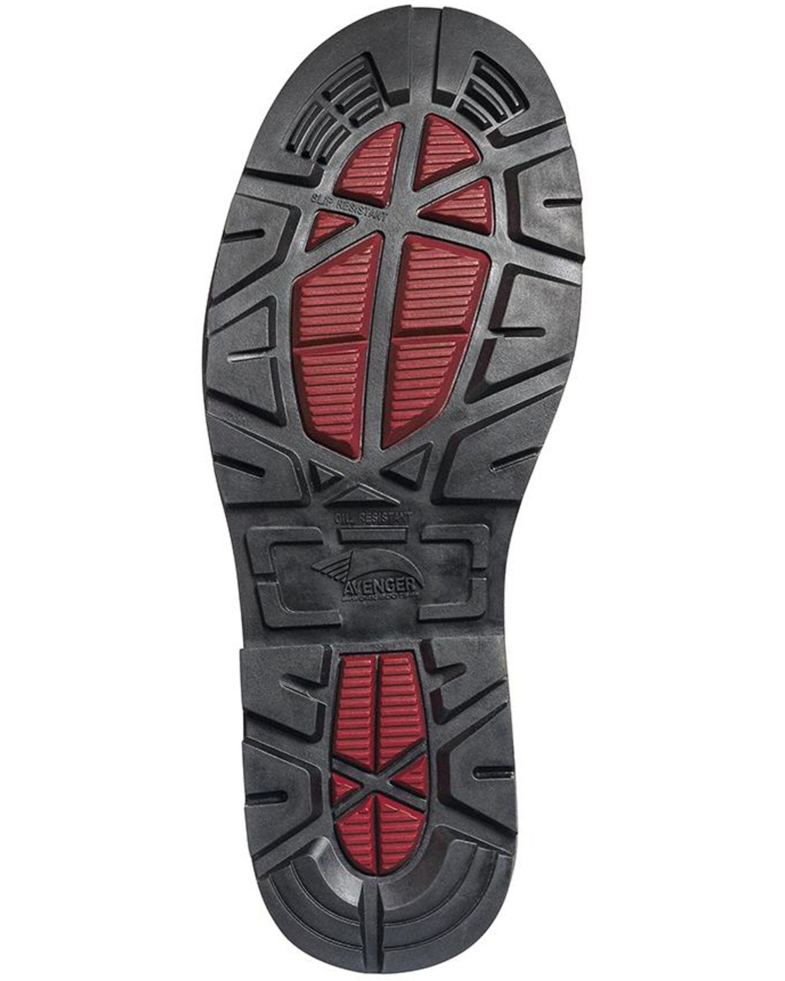 Image #2 - Avenger Men's Hammer External Met Guard Work Boots - Carbon Toe, Brown, hi-res