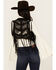 Image #4 - Vocal Women's Braided Lace Fringe Vest, Black, hi-res
