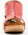 Image #4 - Very G Women's Isabella Sandals, Red, hi-res