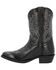 Image #3 - Durango Little Girls' Shyloh Western Boots - Round Toe, Black, hi-res