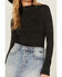 Image #3 - Rock & Roll Denim Women's Lurex Long Sleeve Top, , hi-res