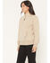 Image #2 - Ariat Women's Rebar Lightweight 1/2 Zip Pullover, Oatmeal, hi-res