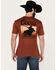 Image #4 - Coors Men's Logo Short Sleeve Graphic T-Shirt, Russett, hi-res