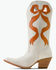 Image #2 - Ariat Women's Beaux Western Boots - Round Toe, White, hi-res