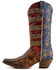 Image #3 - Dan Post Women's Stars & Stripes Western Boots - Snip Toe, , hi-res