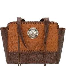 American West Women's Copper Annie's Concealed Carry Tote , Rust Copper, hi-res