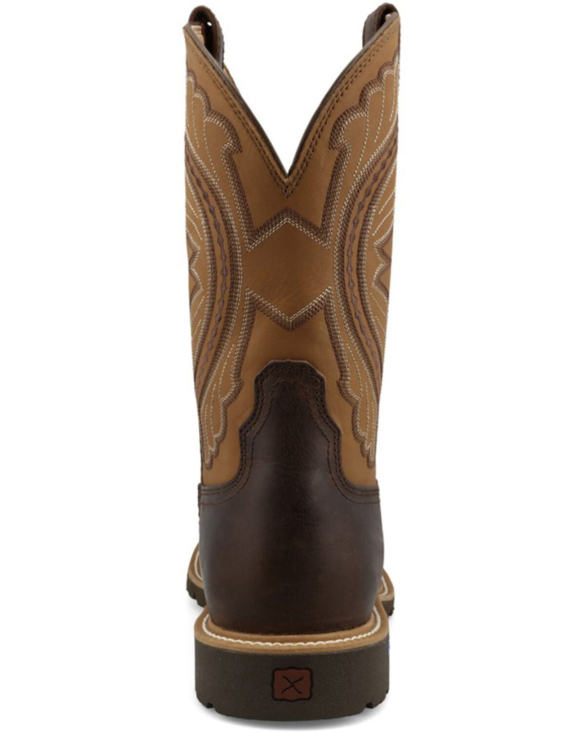 Image #5 - Twisted X Men's 11" Tech X™ Western Boots - Broad Square Toe, Brown, hi-res