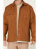 Image #4 - Hawx Men's Ellis Weathered Duck CPO Snap Work Shirt Jacket, , hi-res