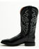 Image #3 - Dan Post Men's Remington Tall Western Boots - Square Toe, Black, hi-res