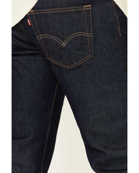 Image #4 - Levi's Men's 501 Original Fit Stretch Straight Leg Jeans , Indigo, hi-res