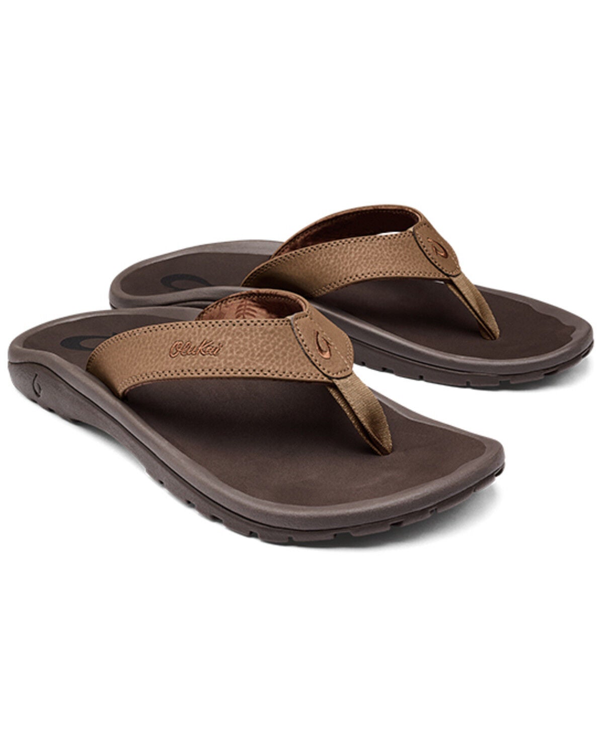 Image #1 - OluKai Men's Ohana Sandals, Tan, hi-res