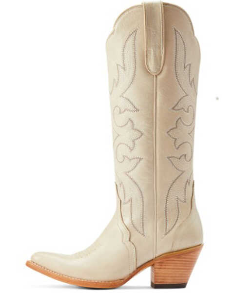 Image #2 - Ariat Women's Belinda Western Boots - Pointed Toe, Beige/khaki, hi-res