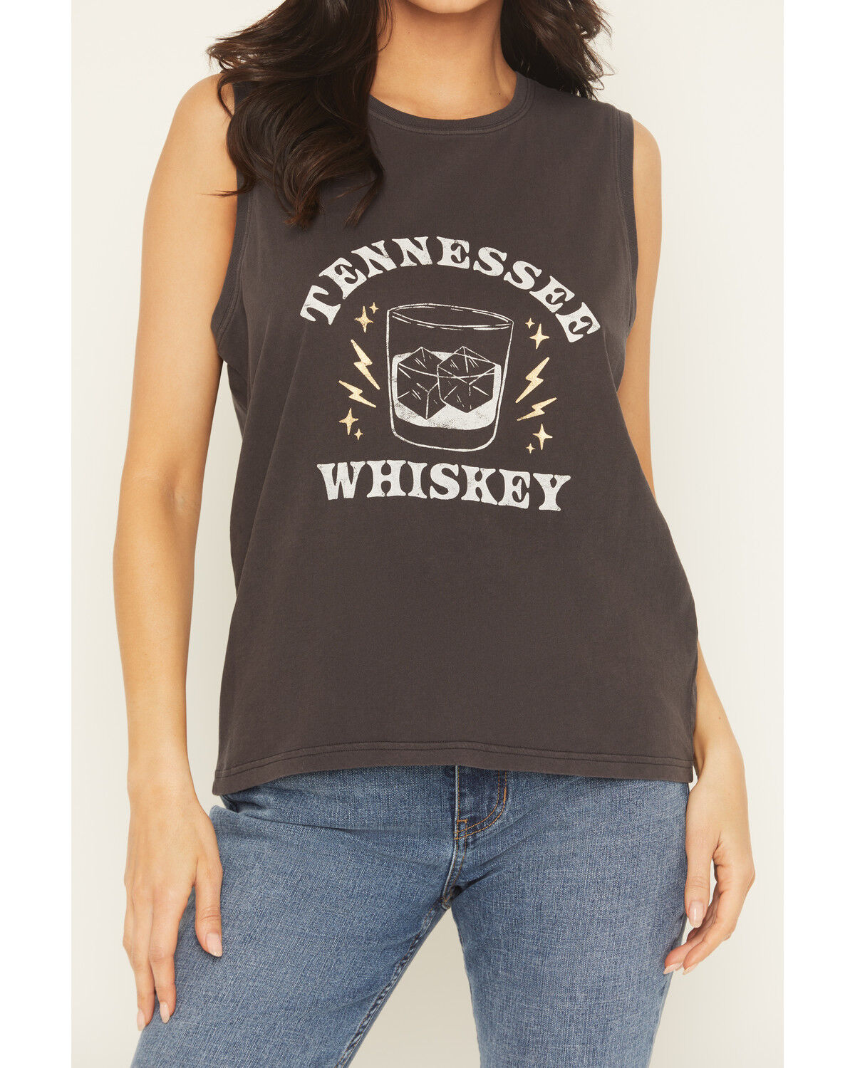Image #3 - White Crow Women's Tennessee Whiskey Tank, Black, hi-res