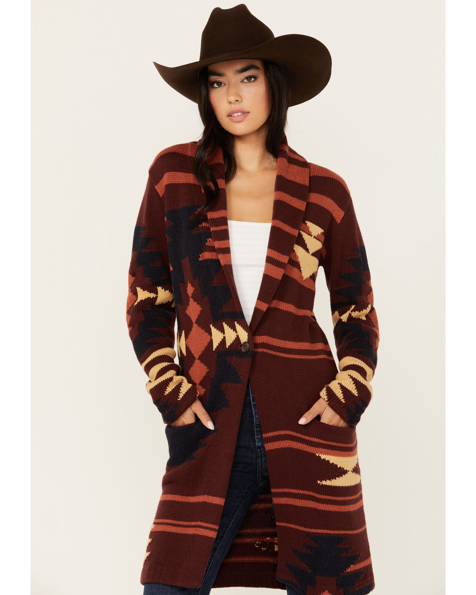 Pendleton sweater on sale coat