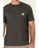 Carhartt Men's Force Cotton Short Sleeve Shirt, Charcoal Grey, hi-res