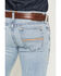 Image #3 - Ariat Men's M7 Waylon Jackson Light Wash Straight Rigid Denim Jeans, Light Wash, hi-res