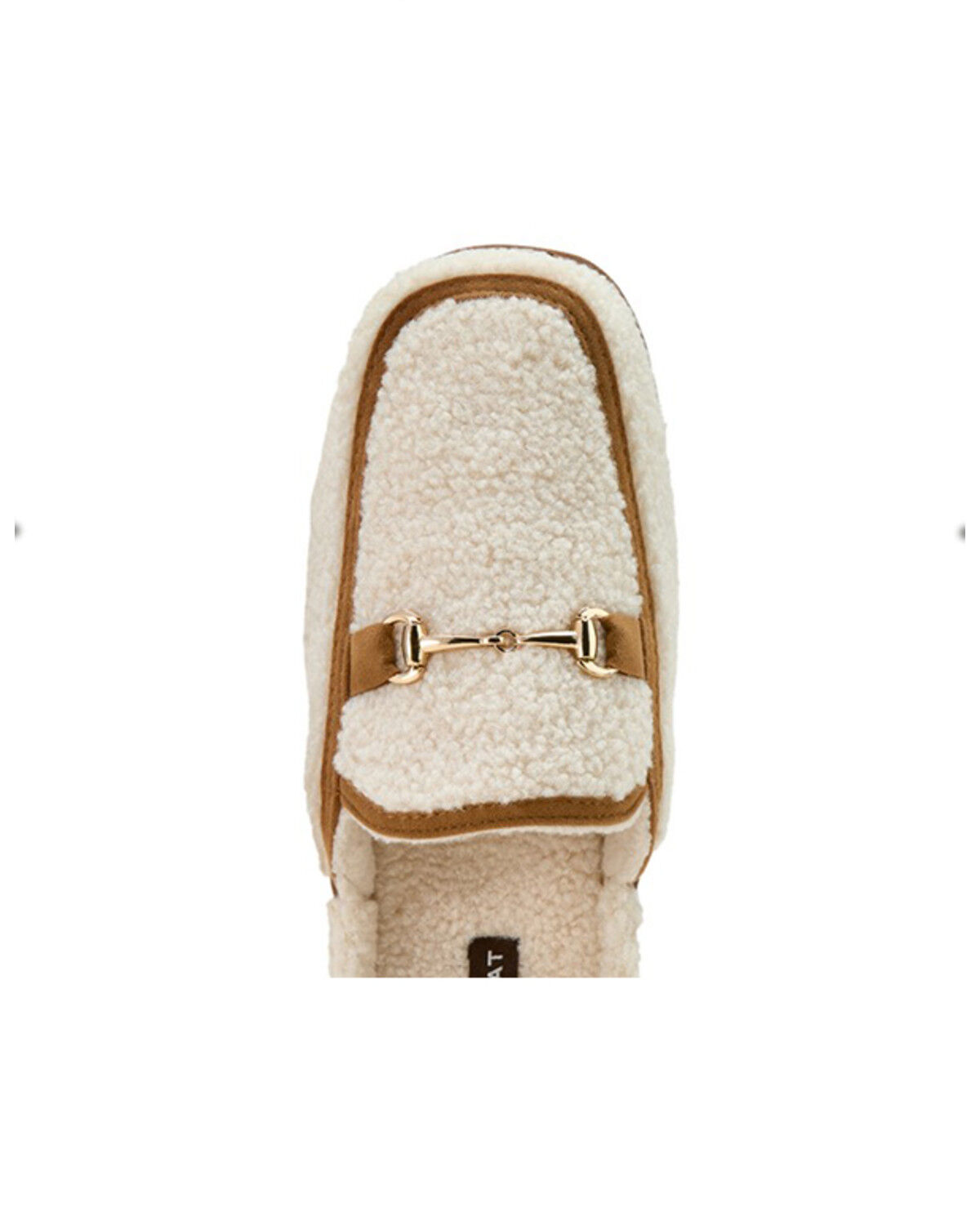 Image #3 - Ariat Women's Lexington Snaffle Slippers, Cream, hi-res