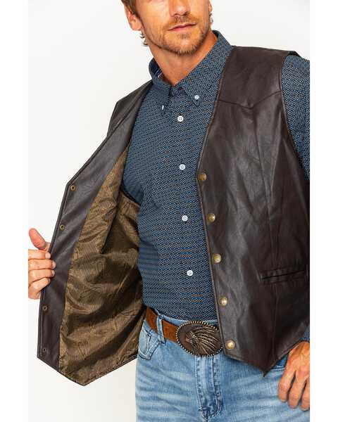 Image #4 - Cody James Men's Deadwood Vest, Brown, hi-res