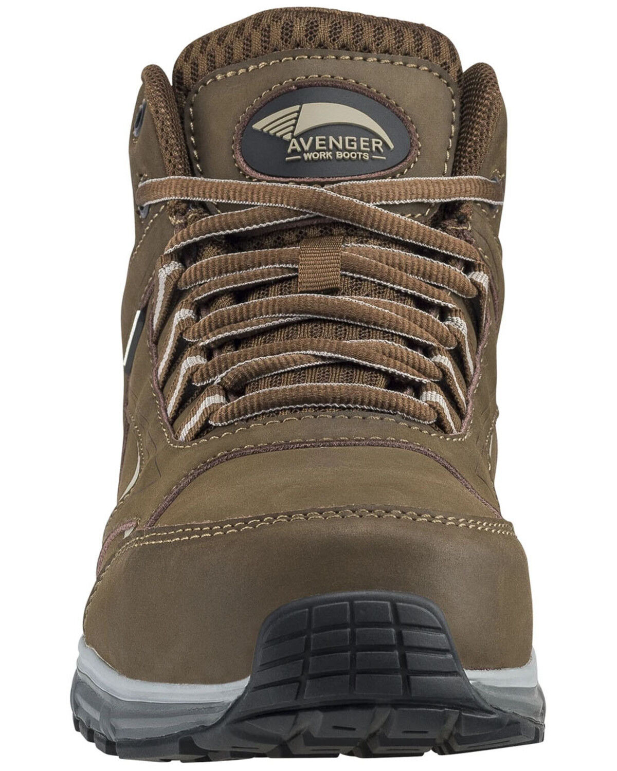 Image #5 - Avenger Men's Thresher Waterproof Work Shoes - Aluminum Toe, Brown, hi-res