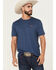 Image #2 - Ariat Men's Ranch Tough Short Sleeve Graphic T-Shirt, Blue, hi-res