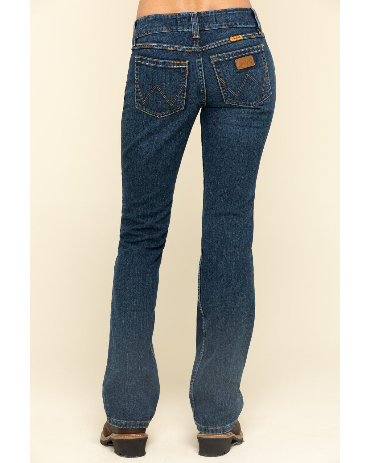 Image #1 - Wrangler Women's Dark Mae FR Jeans, Indigo, hi-res