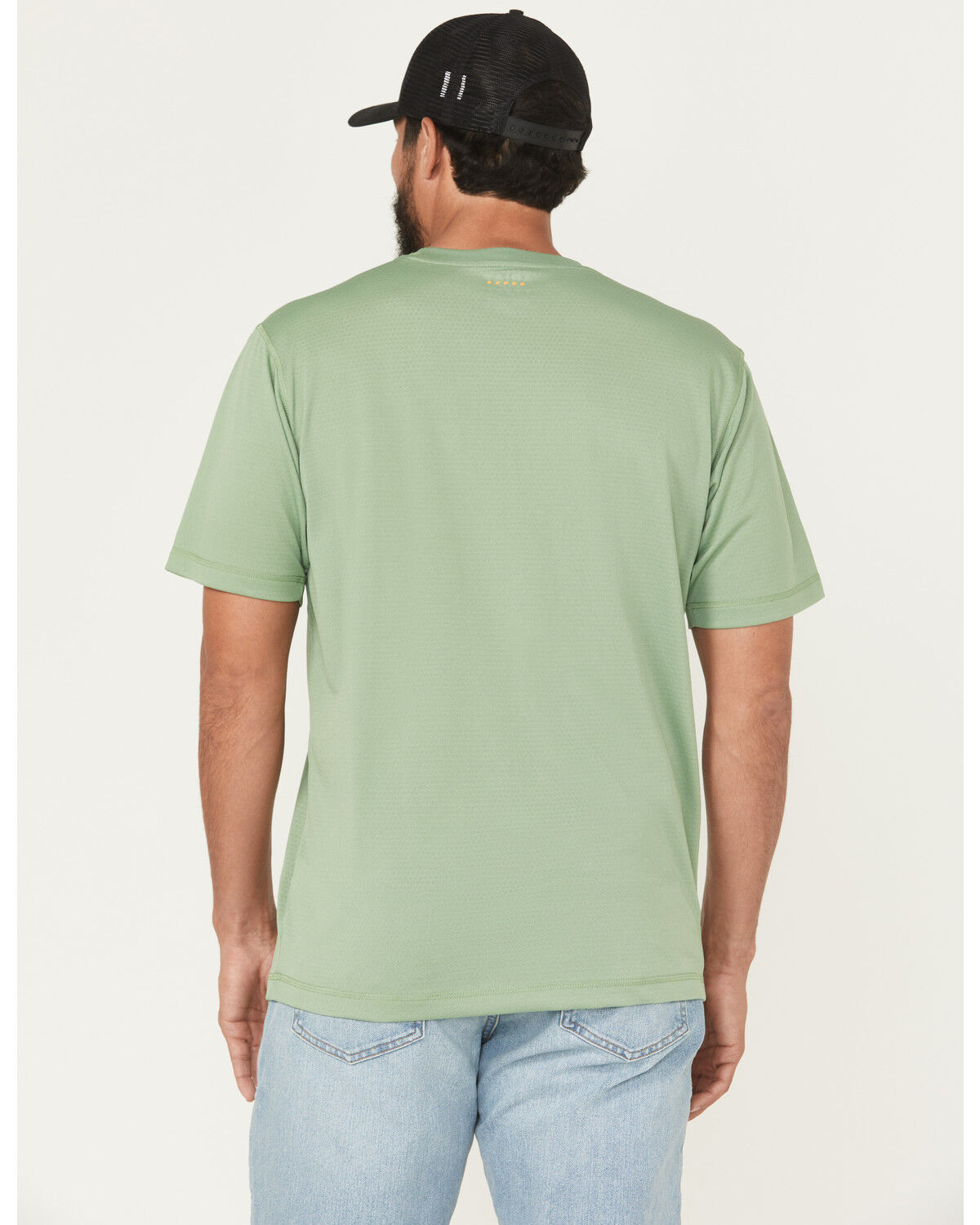 Image #4 - Ariat Men's Rebar Heat Fighter Short Sleeve Pocket Work Shirt, Green, hi-res