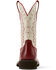 Image #3 - Ariat Women's Callie Western Boots - Broad Square Toe, Cherry, hi-res