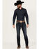 Image #3 - Rock & Roll Denim Men's Rifle Dark Vintage Wash Skinny Reflex Jeans, Dark Wash, hi-res