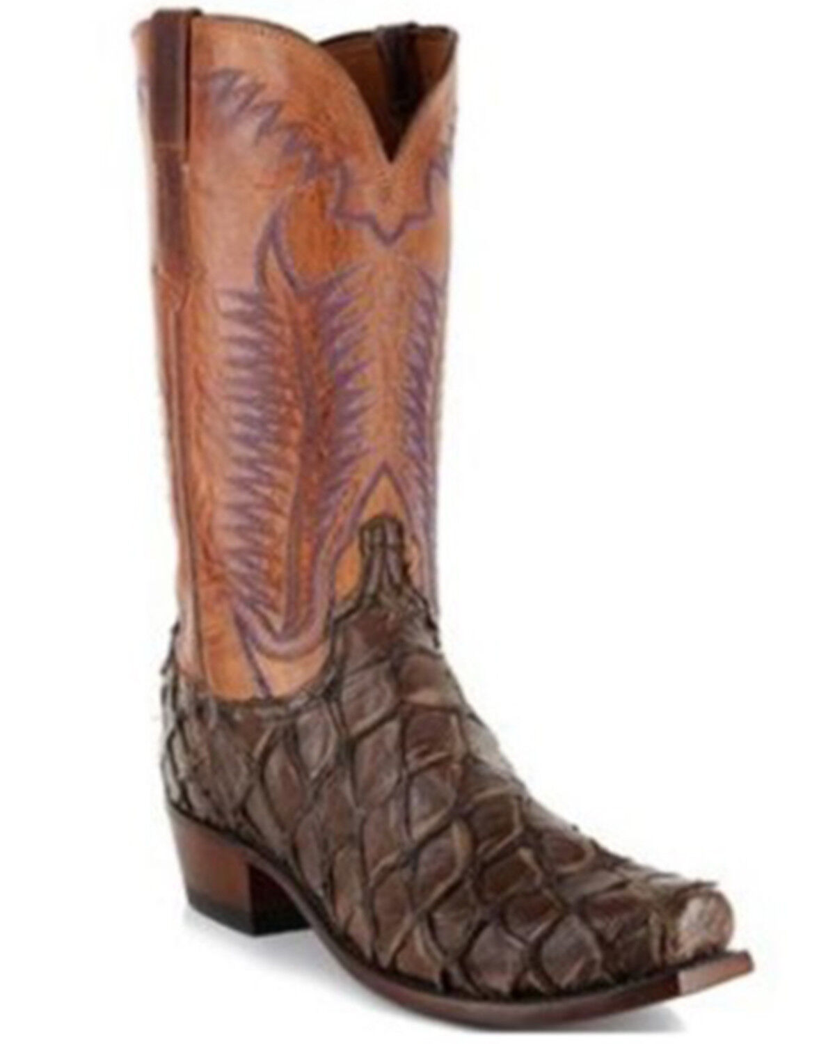 pirarucu skin boots