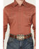 Image #3 - Wrangler Retro Men's Solid Long Sleeve Snap Western Shirt, Rust Copper, hi-res