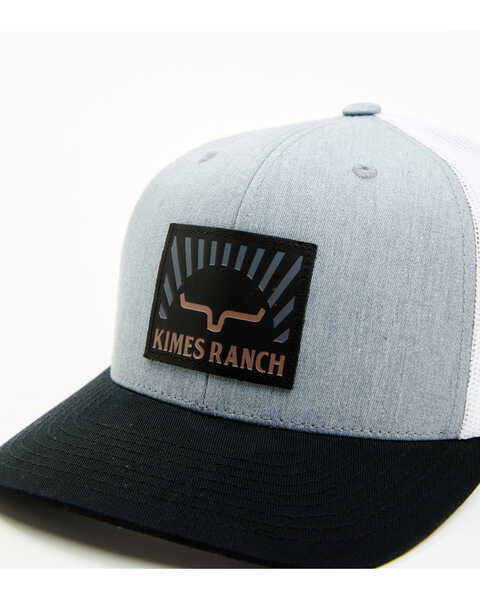 Image #2 - Kimes Ranch Men's Good Day Mesh Back Ball Cap , Heather Grey, hi-res