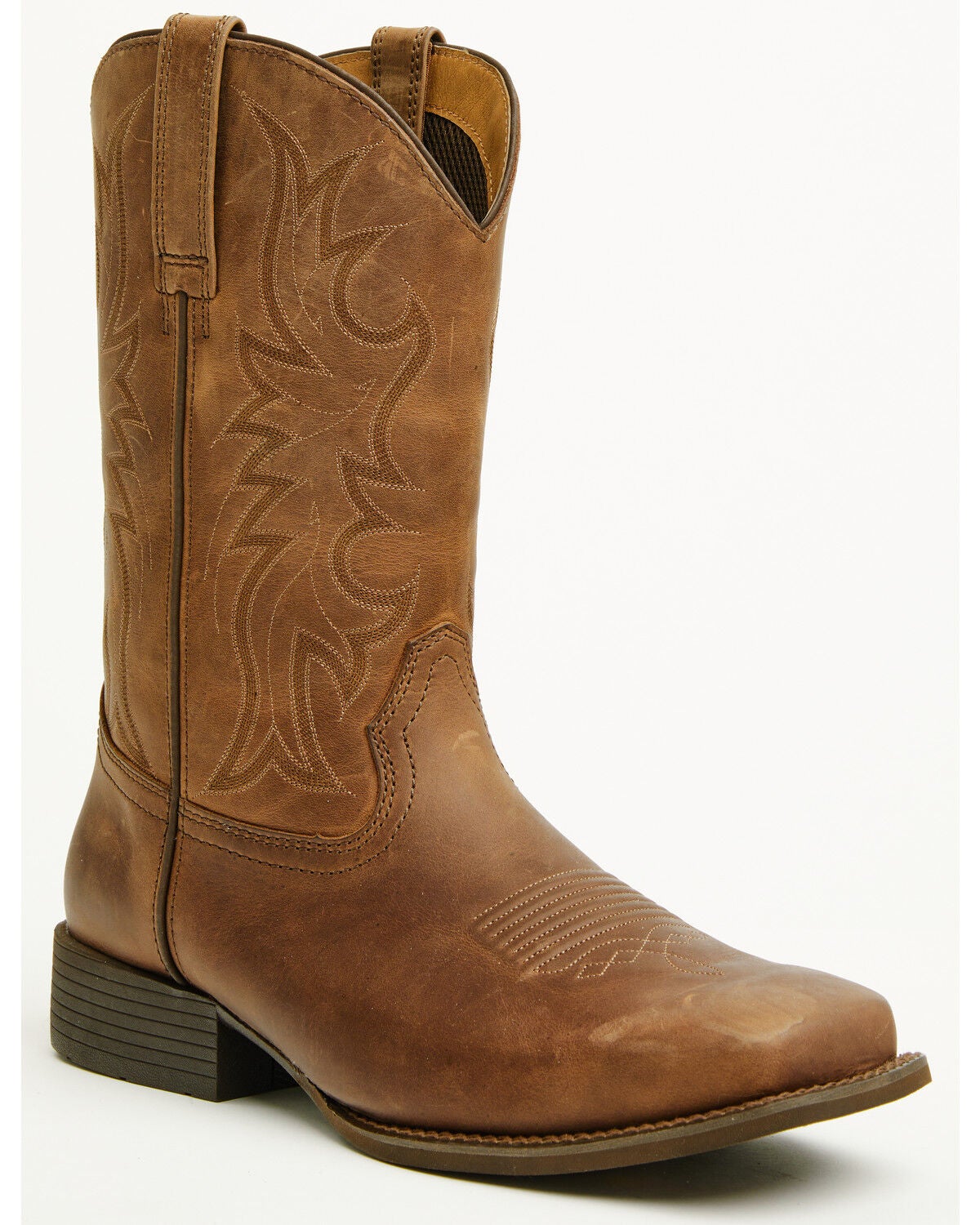 Cody James Cush Core&reg; Men's Kingpin Performance Western Boots - Broad Square Toe, Brown, hi-res