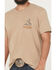 Image #4 - Wrangler Men's Long Live Cowboys Short Sleeve Graphic T-Shirt, Sand, hi-res