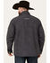 Image #4 - Cinch Men's Concealed Carry Softshell Jacket, Grey, hi-res